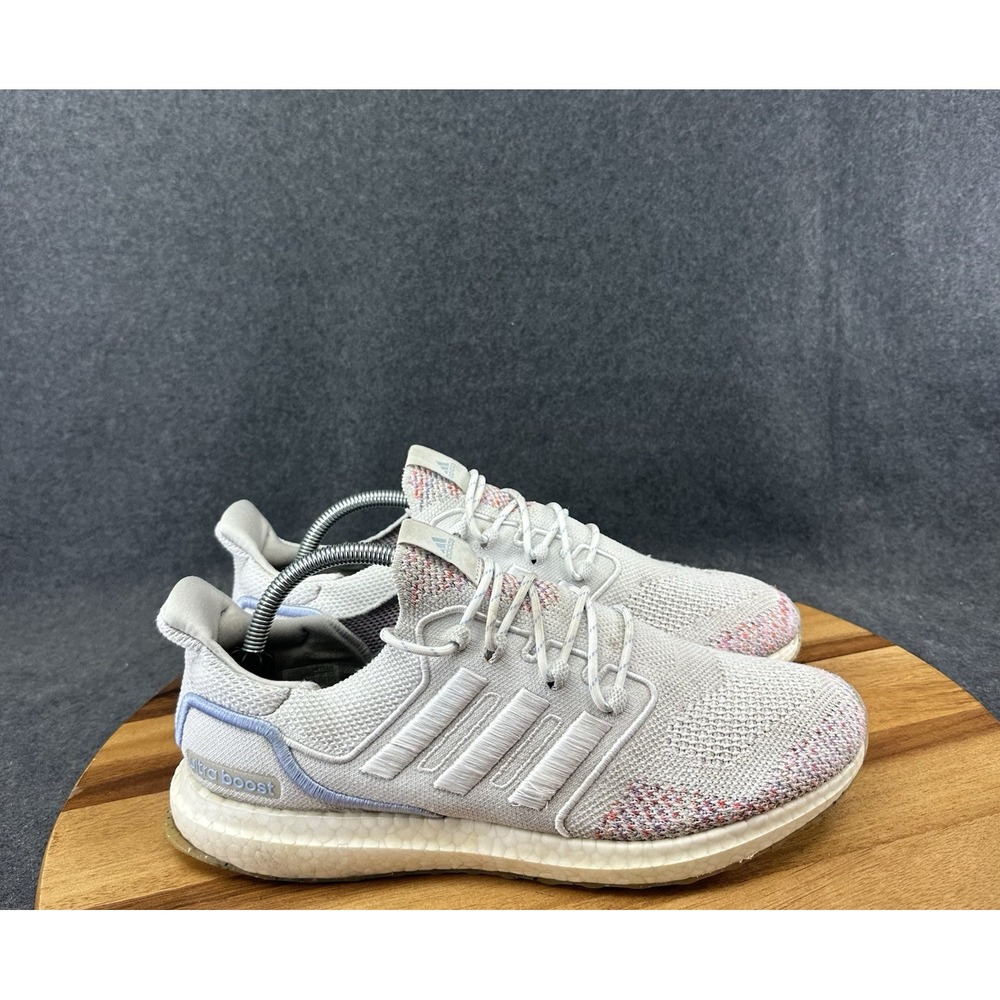 Adidas Men's UltraBoost 1.0 Running Size 10 White Blue/Dawn Pink IF5272
